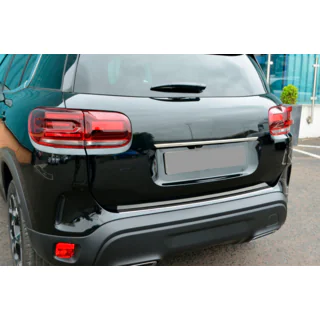 Chrome trim above license plate (stainless steel) photo 2