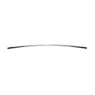 Carmos stainless steel trim above license plate photo 2
