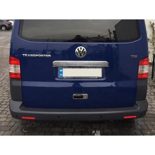 Chrome trim above license plate for tailgate (with lettering, stainless steel) Volkswagen T5 Transporter 2003-2010 photo 1