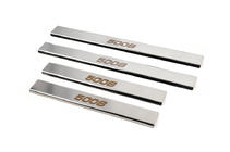 Peugeot 5008 2016-2023 Carmos Door Sill Protectors (4 pcs, Stainless Steel) photo 2