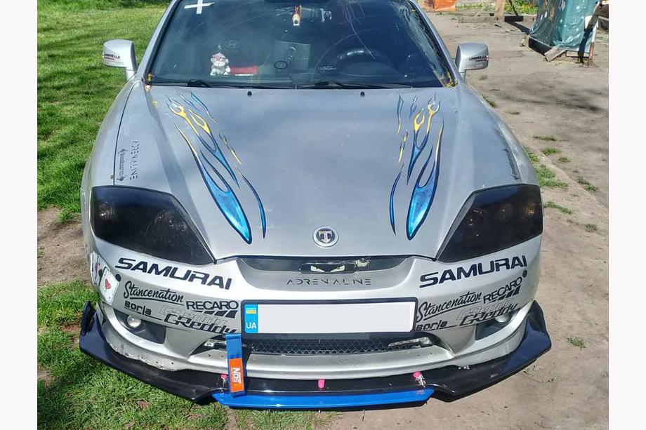 Universal Front Lip Niken Blue (ABS) Photo 4