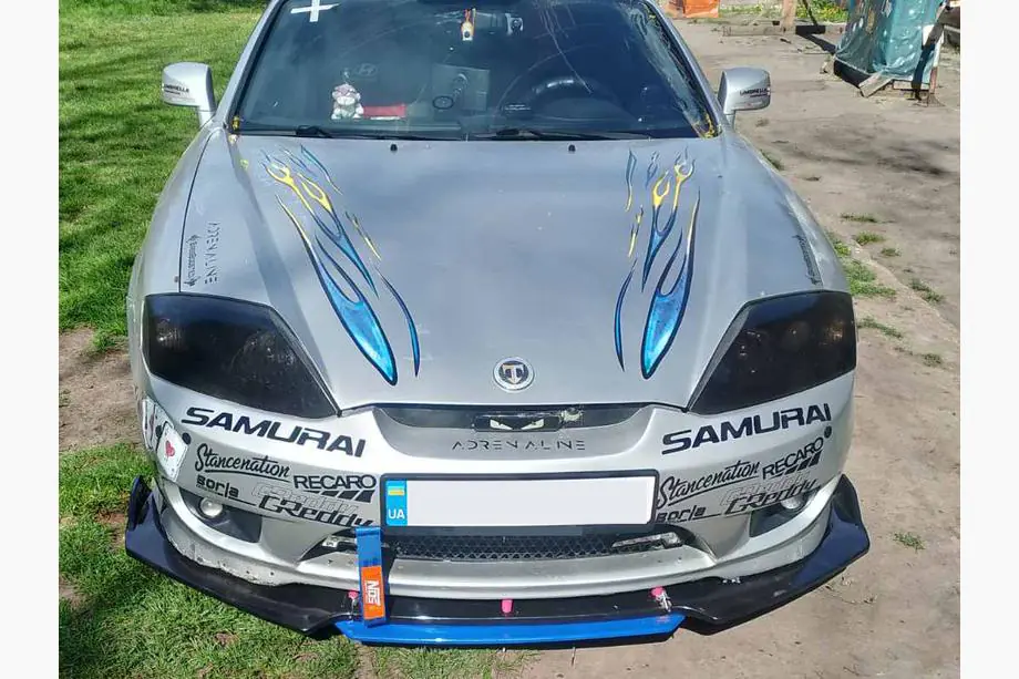 Universal Front Lip Niken Blue (ABS) Photo 4