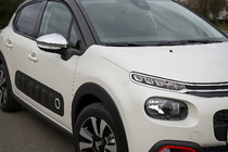 Citroen C-3 2016-2023 Mirror Covers (2 pcs, Stainless Steel) photo 1