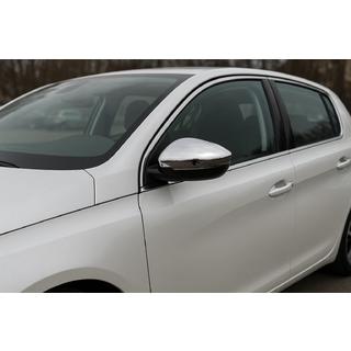 Mirror Covers (2 pcs, Stainless Steel)