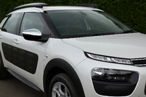 Citroen Cactus 2014-2020 Mirror Covers (2 pcs, Stainless Steel) Carmos - Turkish Stainless Steel photo 1