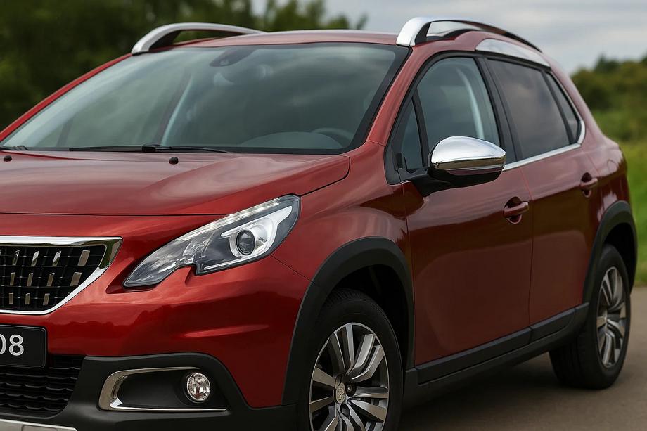 Peugeot 2008 2013-2019 Mirror Covers 2016-2019 (2 pcs, Stainless Steel) Photo 3