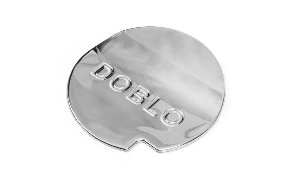 Fiat Doblo II 2010-2022 Fuel Tank Cap Cover Carmos Stainless Steel Image