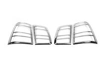 Kia Sorento II XM 2009-2014 Chrome Tail Light Covers (2010-2013) photo 1