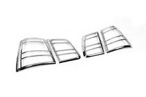 Kia Sorento II XM 2009-2014 Chrome Tail Light Covers (2010-2013) photo 3