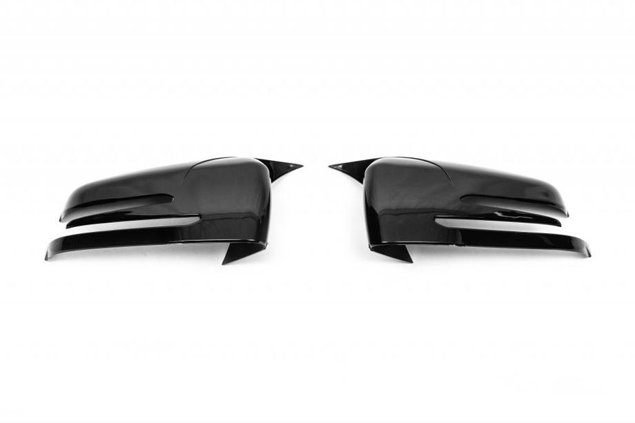 Mercedes C-class W204 2007-2015 SALE! Mirror Covers BMW-Style 2011-2014 (2 pcs) Image