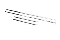 Mercedes C-class W205 2014-2021 AMG V2 Molding Covers (Stainless Steel) photo 3