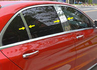 Mercedes C-class W206 2022- Stainless Steel Door Pillar Trim photo 1