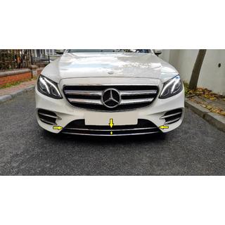 Chrome strip for front bumper 2016-2020 (stainless steel) photo 1