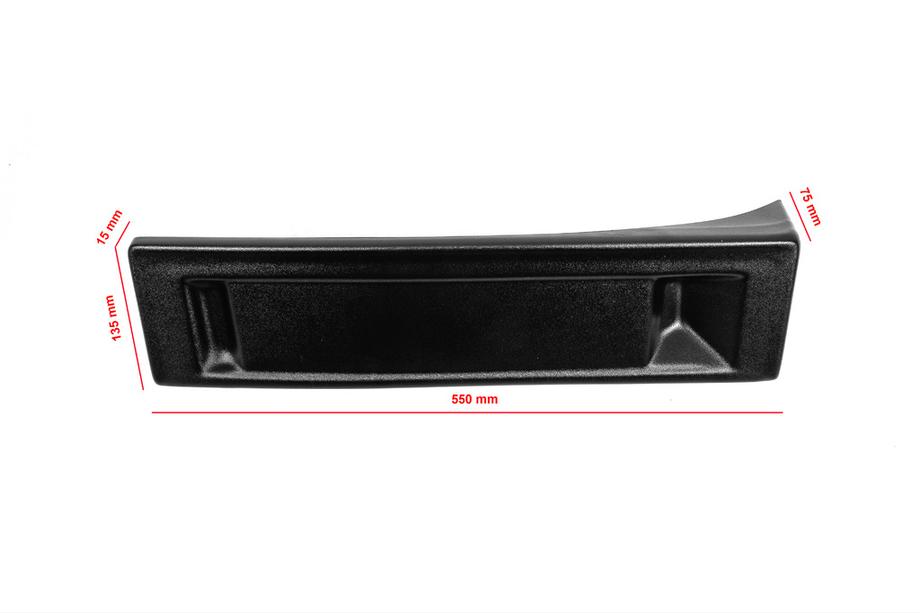 Universal bumper edge license plate holder (plastic) Photo 2
