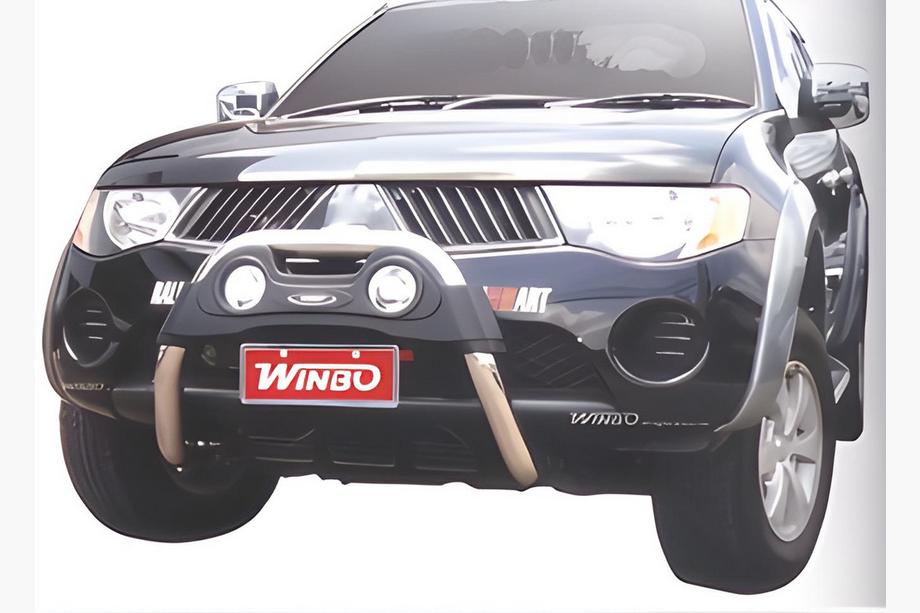 Mitsubishi L200 2006-2015 Bull Bar A124551 without brackets (stainless steel) Image