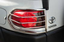 Toyota FJ Cruiser 2006-2022 Tail Light Guards (Stainless Steel, 2 pcs) photo 1