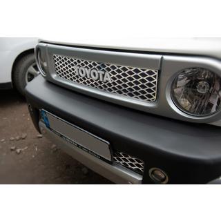 Chrome Grill Covers (Stainless Steel) Toyota FJ Cruiser 2006-2022 photo 4