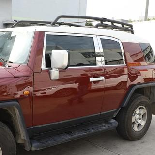 Window Trim Set Stainless Steel 16pcs Toyota FJ Cruiser 2006-2022 photo 2