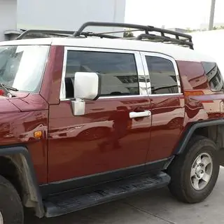 Window Trim Set Stainless Steel 16pcs Toyota FJ Cruiser 2006-2022 photo 2