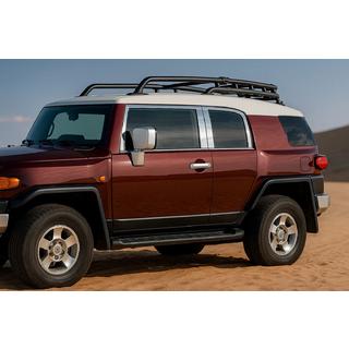 Window Trim Set Stainless Steel 16pcs Toyota FJ Cruiser 2006-2022 photo 1