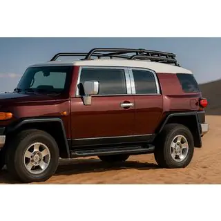 Window Trim Set Stainless Steel 16pcs Toyota FJ Cruiser 2006-2022 photo 1