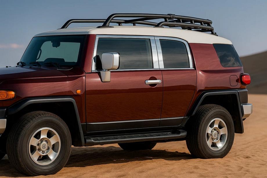 Toyota FJ Cruiser 2006-2022 Window Trim Set Stainless Steel 16pcs Photo 1