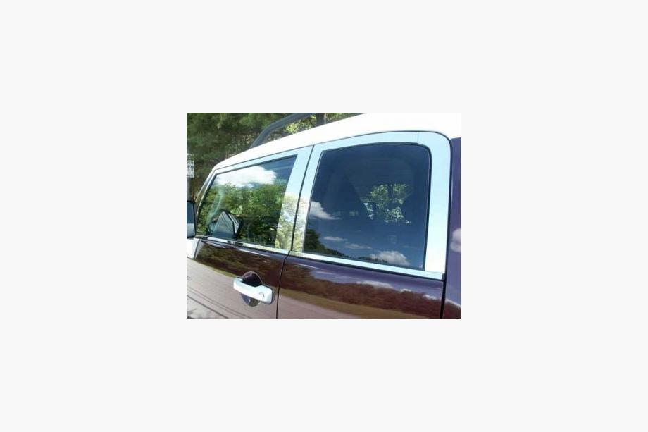Toyota FJ Cruiser 2006-2022 Window Trim Set Stainless Steel 16pcs Photo 10