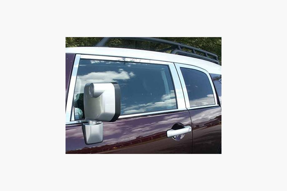 Toyota FJ Cruiser 2006-2022 Window Trim Set Stainless Steel 16pcs Photo 7