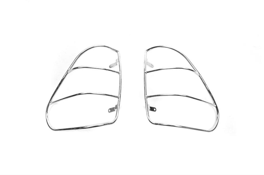 Mitsubishi L200 2006-2015 Tail Light Guards (Stainless Steel, 2 pcs) Photo 3