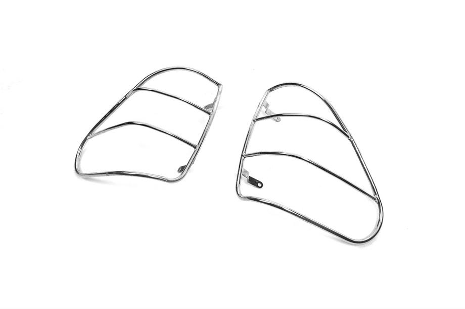 Mitsubishi L200 2006-2015 Tail Light Guards (Stainless Steel, 2 pcs) Photo 2