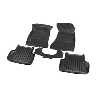 Stingray 3D Rubber Floor Mats (5 pcs, Polyurethane) photo 2