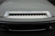 Toyota FJ Cruiser 2006-2022 Chrome Hood Trim (Stainless Steel) photo 3