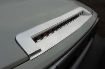 Toyota FJ Cruiser 2006-2022 Chrome Hood Trim (Stainless Steel) photo 1