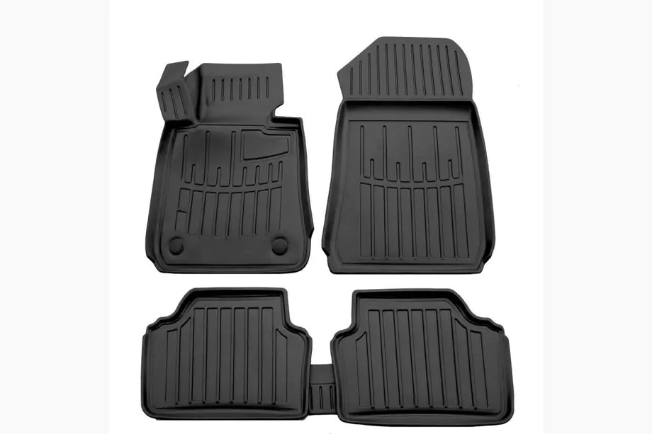 BMW 3 Series E90/E91 2005-2011 Stingray 3D Rubber Floor Mats (5 pcs, Polyurethane) Image