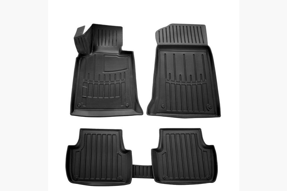 BMW 3 Series E46 1998-2006 Stingray 3D Rubber Floor Mats (5 pcs, Polyurethane) Image
