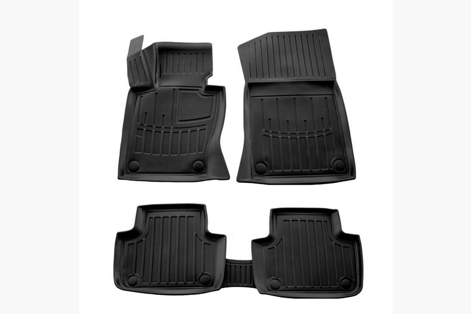 BMW X3 E83 2003-2010 Stingray 3D Rubber Floor Mats (5 pcs, Polyurethane) Image