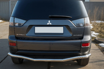 Mitsubishi Outlander 2006-2012 Rear Guard D125201 (Stainless Steel) photo 1