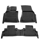 BMW X6 F16 2014-2019 Stingray 3D Rubber Floor Mats (5 pcs, Polyurethane) photo 1