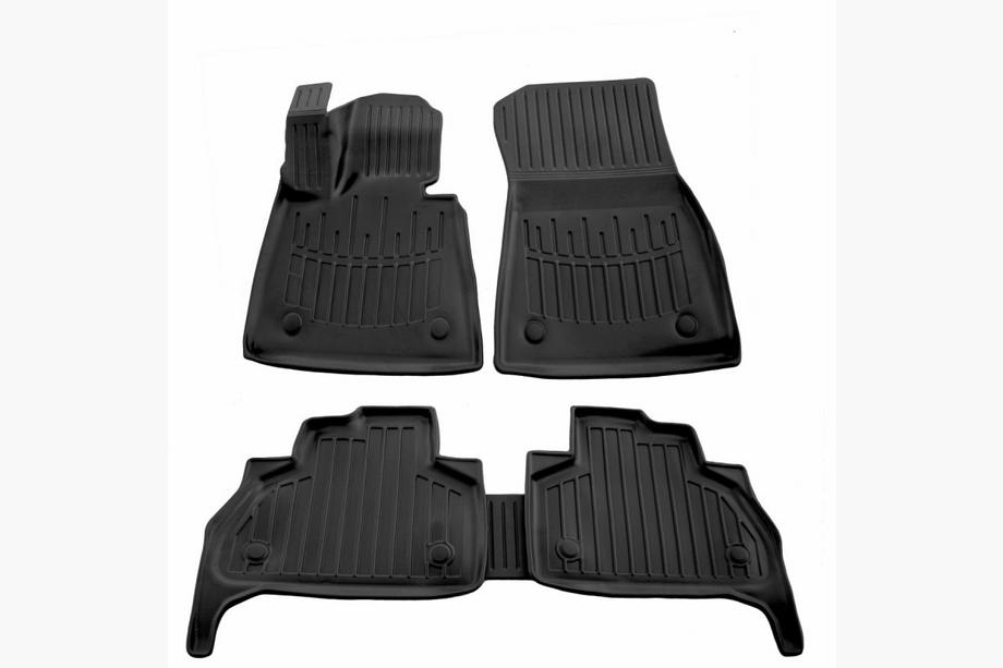 BMW X5 G05 2019–2026 Stingray 3D Rubber Floor Mats (5 pcs, Polyurethane) Image
