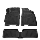 Chery Tiggo 2 2014- Stingray 3D Rubber Floor Mats (5 pcs, Polyurethane) photo 1