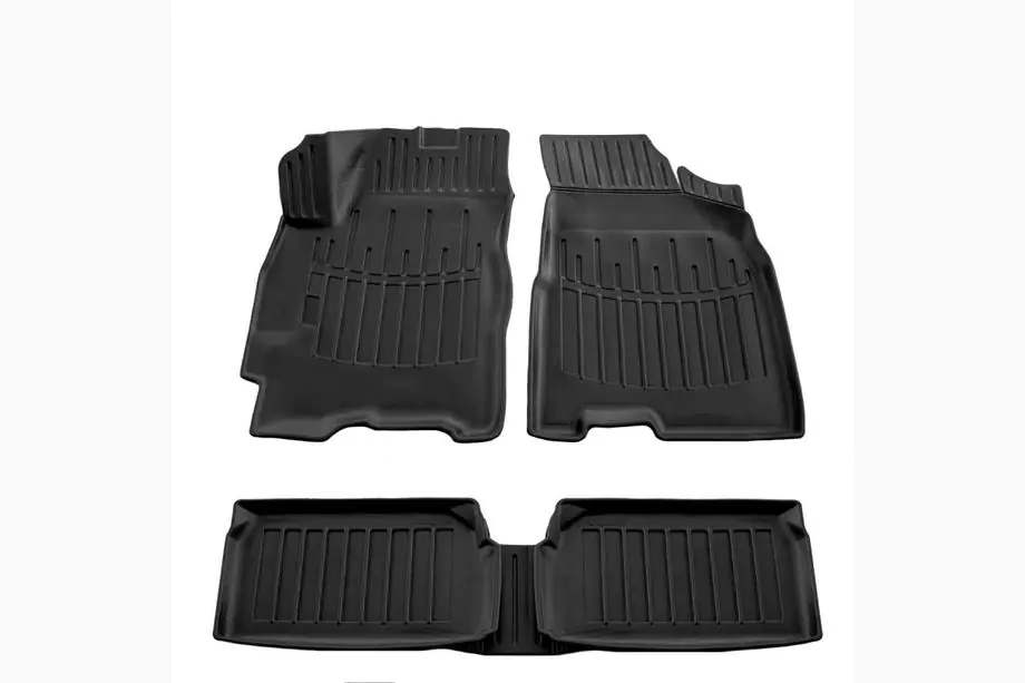 Chery Tiggo 2 2014- Stingray 3D Rubber Floor Mats (5 pcs, Polyurethane) Image