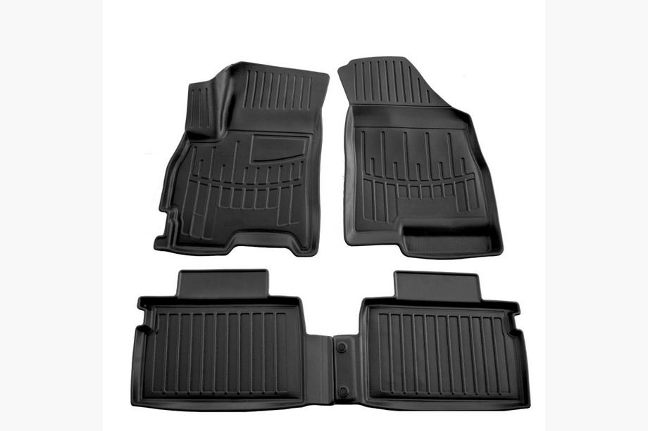 Chery Tiggo 4 2017- Stingray 3D Rubber Floor Mats (5 pcs, Polyurethane) Image