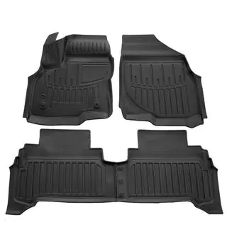Stingray 3D Rubber Floor Mats (4 pcs, Polyurethane)