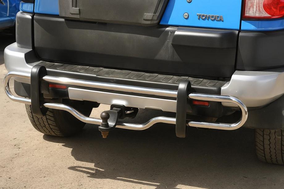 Toyota FJ Cruiser 2006-2022 Rear Guard D098616 (Stainless Steel) Image