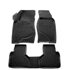 Chevrolet Niva 1998-2020 Stingray 3D Rubber Floor Mats (4 pcs, Polyurethane) photo 1