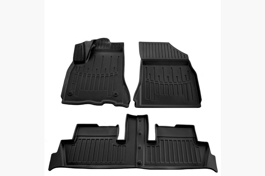Citroen C-4 Picasso 2006-2013 Stingray 3D Rubber Floor Mats (4 pcs, Polyurethane) Image