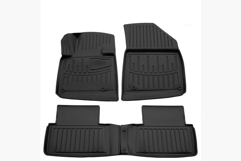 Citroen C-5 2008-2017 Stingray 3D Rubber Floor Mats (4 pcs, Polyurethane) Image