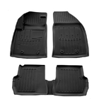 Ford Fiesta 2002-2008 Stingray 3D Rubber Floor Mats (5 pcs, Polyurethane) photo 1