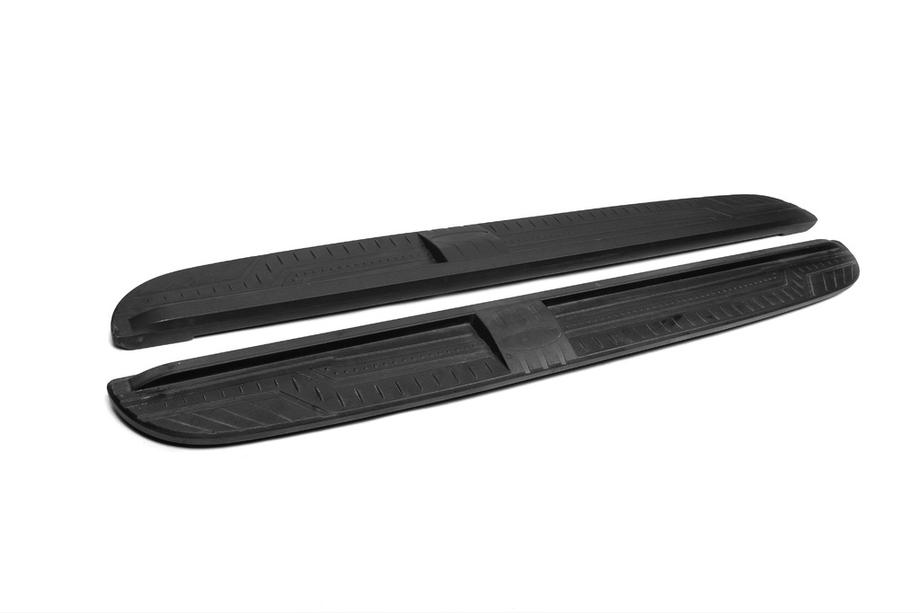 Hyundai Santa Fe 2 2006-2012 OEM Side Steps without Mounting (2 pcs, Aluminum) Image
