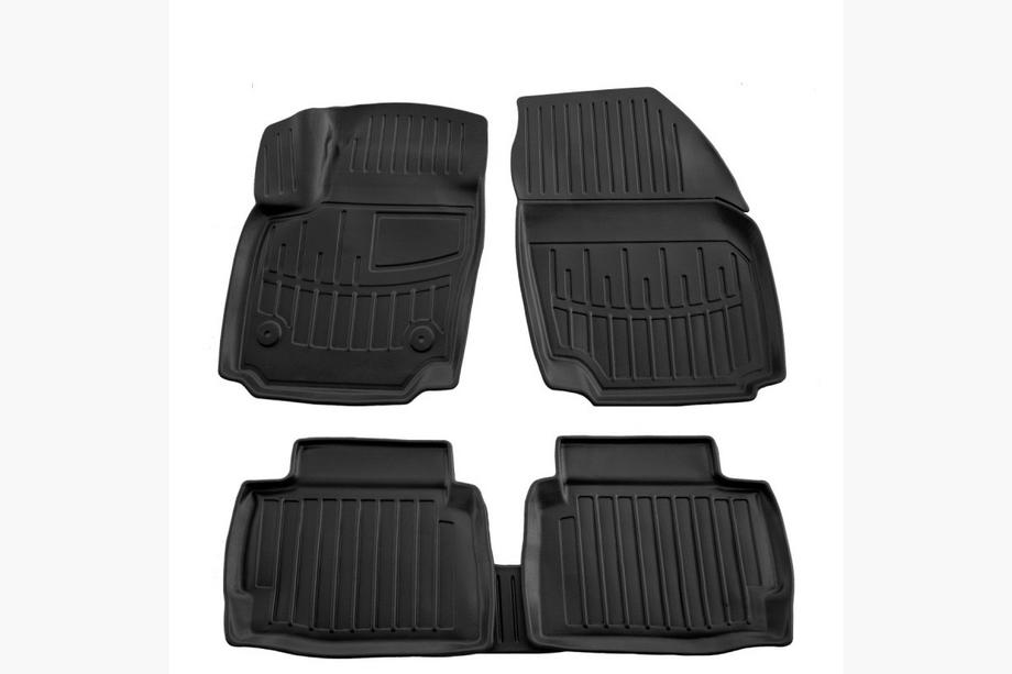 Ford Mondeo 2008-2014 Stingray 3D Rubber Floor Mats (5 pcs, Polyurethane) Image